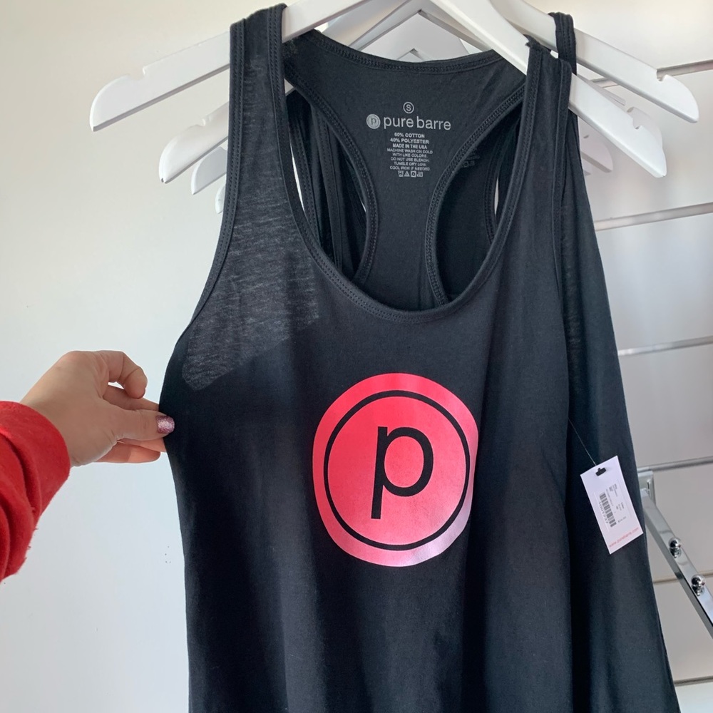 pure Barre racerback tank